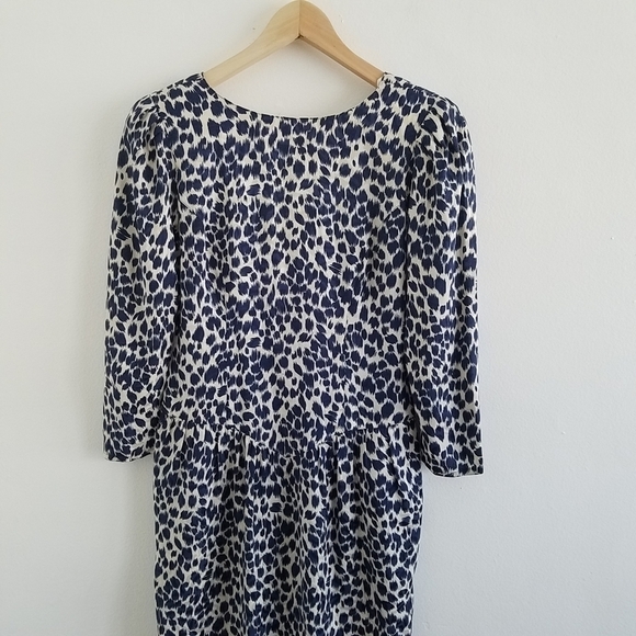 Vintage Silks by ST Gillian Pleated Dress Size 2 - Picture 3 of 10